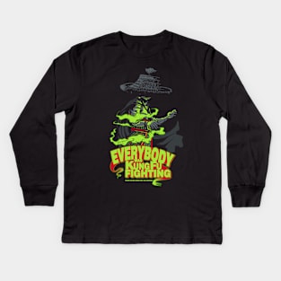 A Little Bit Frightening Kids Long Sleeve T-Shirt